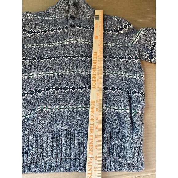 American Eagle sweater womens S/P turtleneck knit cotton rabbit hair blend - Picture 3 of 8